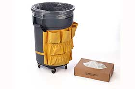 High Density Polyethylene Trash Bags