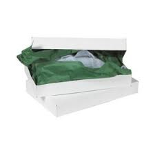 Stock White Apparel Boxes